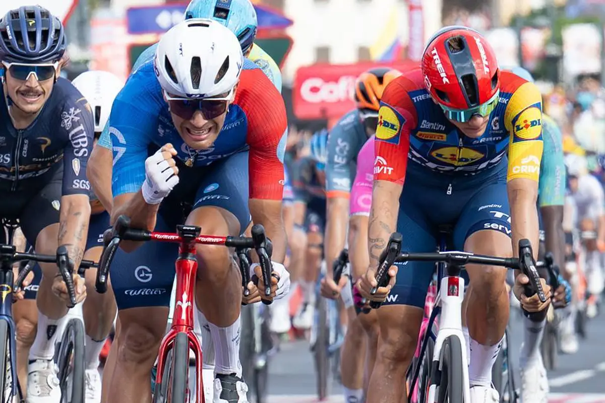 La vittoria di Bastien Tronchon ©La Vuelta