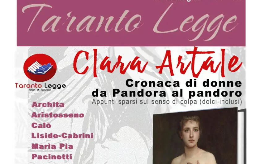 “Taranto Legge” incontra Clara Artale