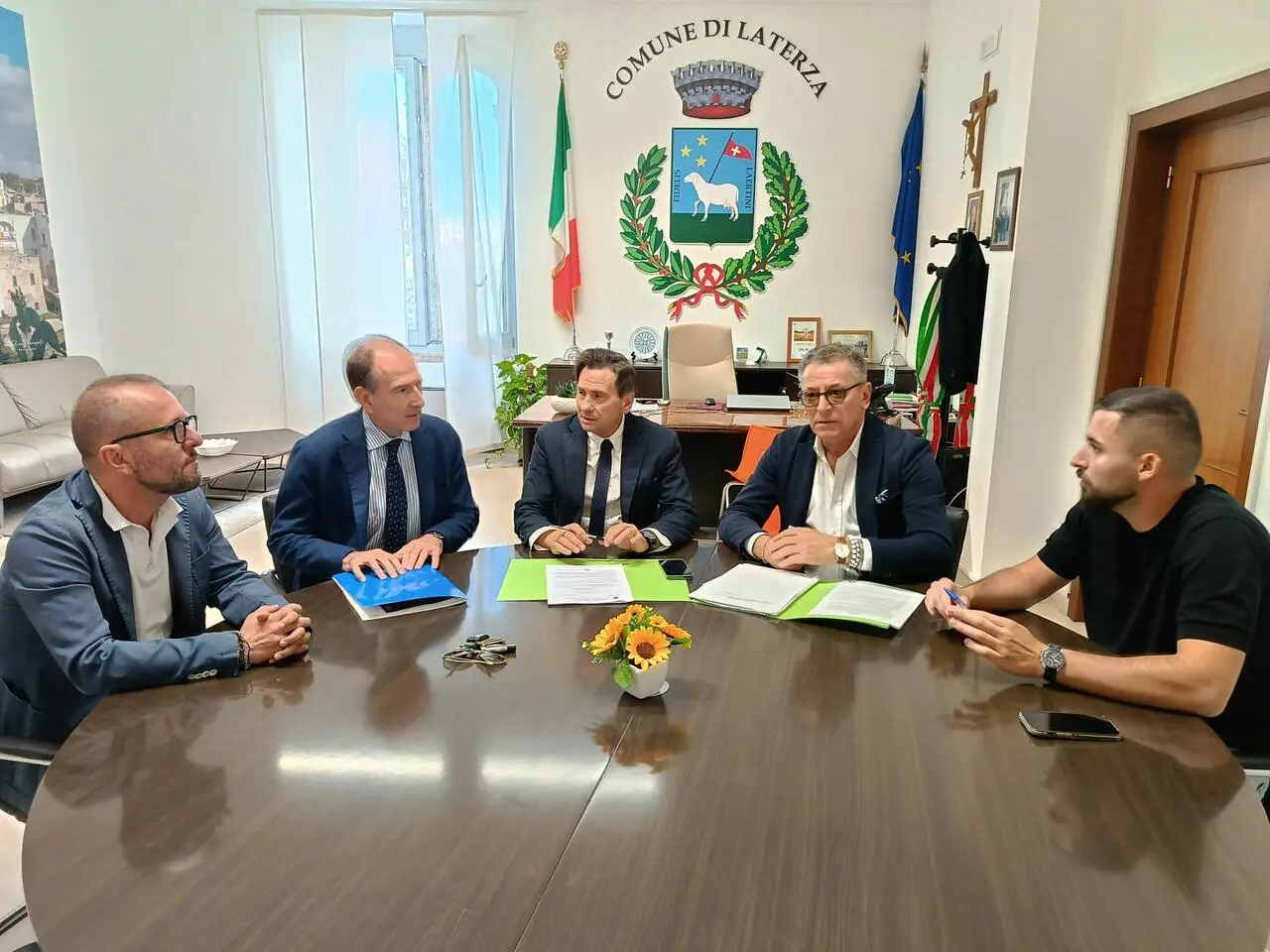 Incontro al Comune di Laterza