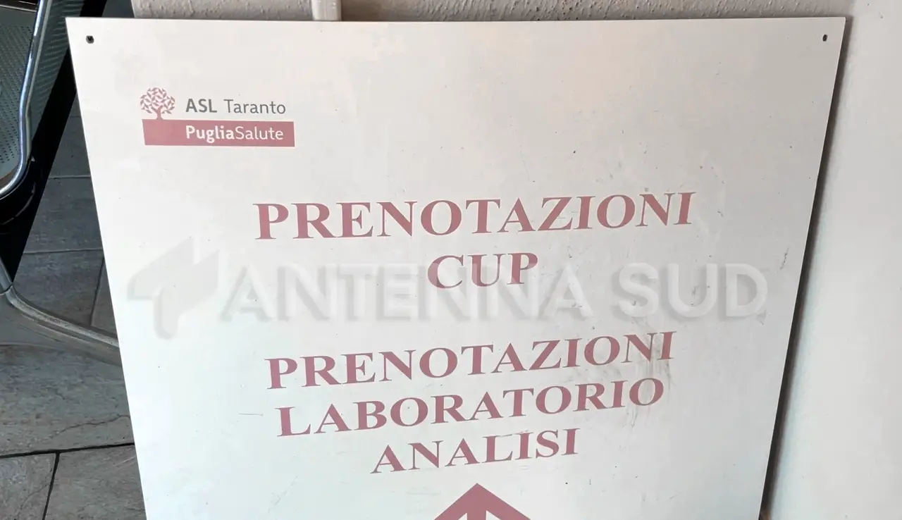 CUP ospedale Ss. Annunziata Taranto (foto Todaro/AntennaSud)