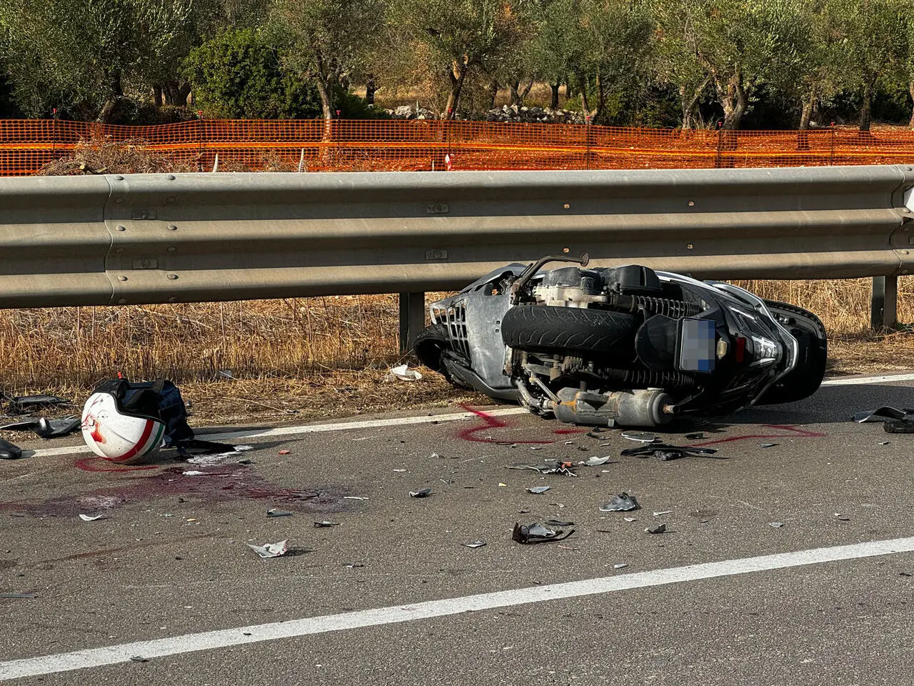 Incidente sulla Manduria-San Pancrazio, muore motociclista