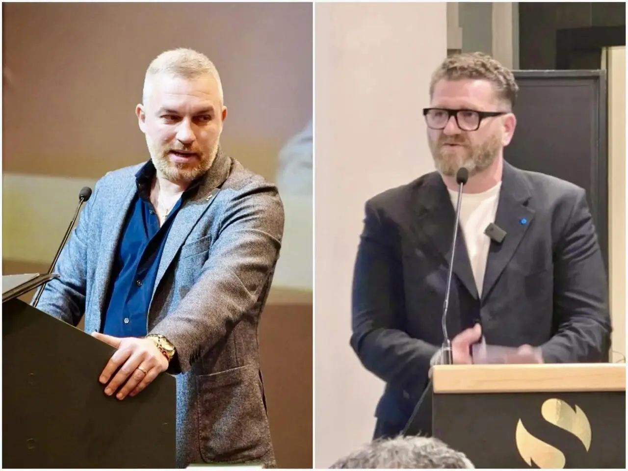 Da sx: Giuseppe Manfuso e Gennaro Oliva