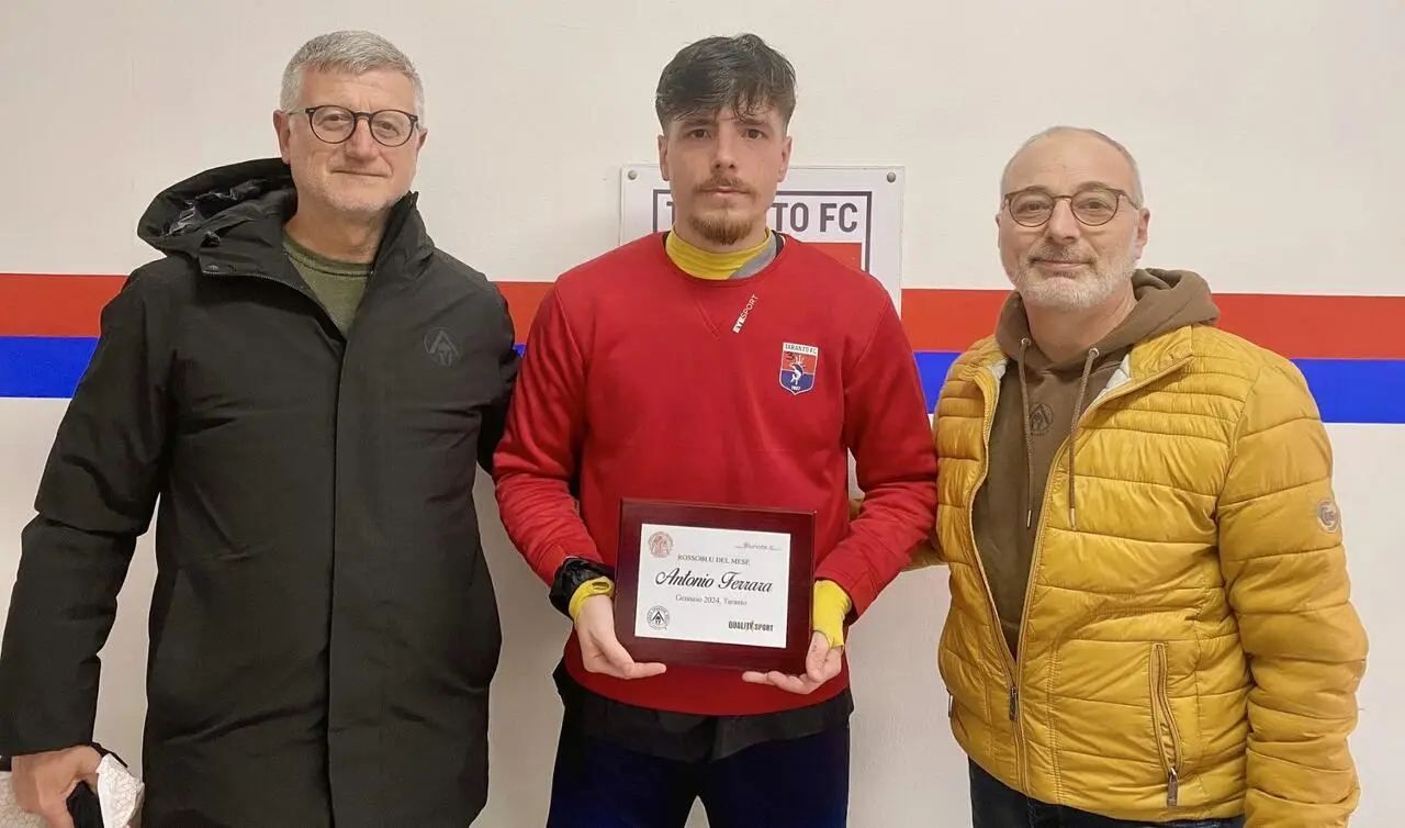 Da sx: Alessandro Blasi, Antonio Ferrara e Roberto De Lorenzo