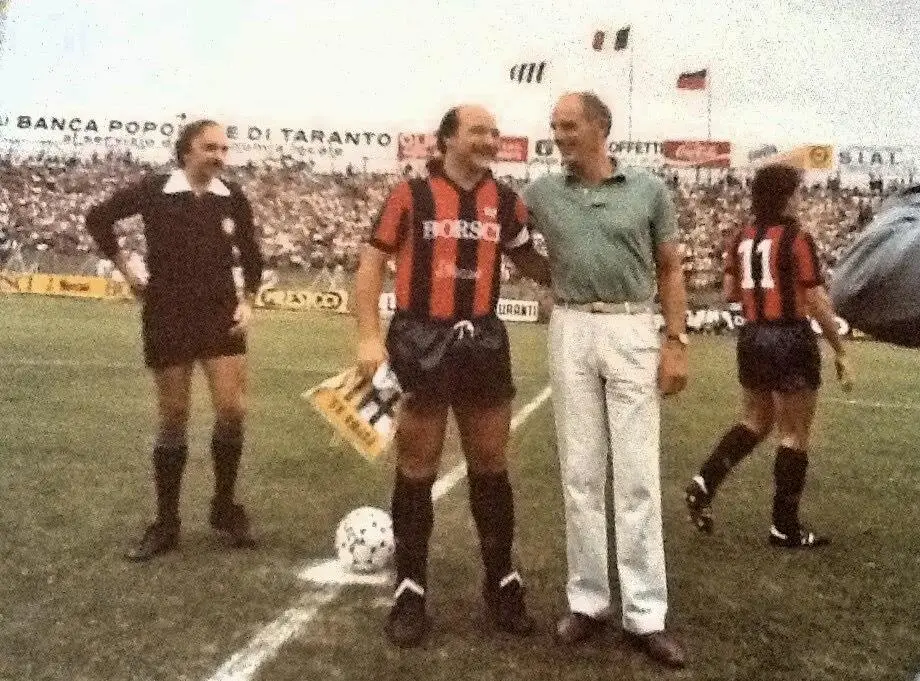 Philippe Leroy con il compianto Vito Chimenti