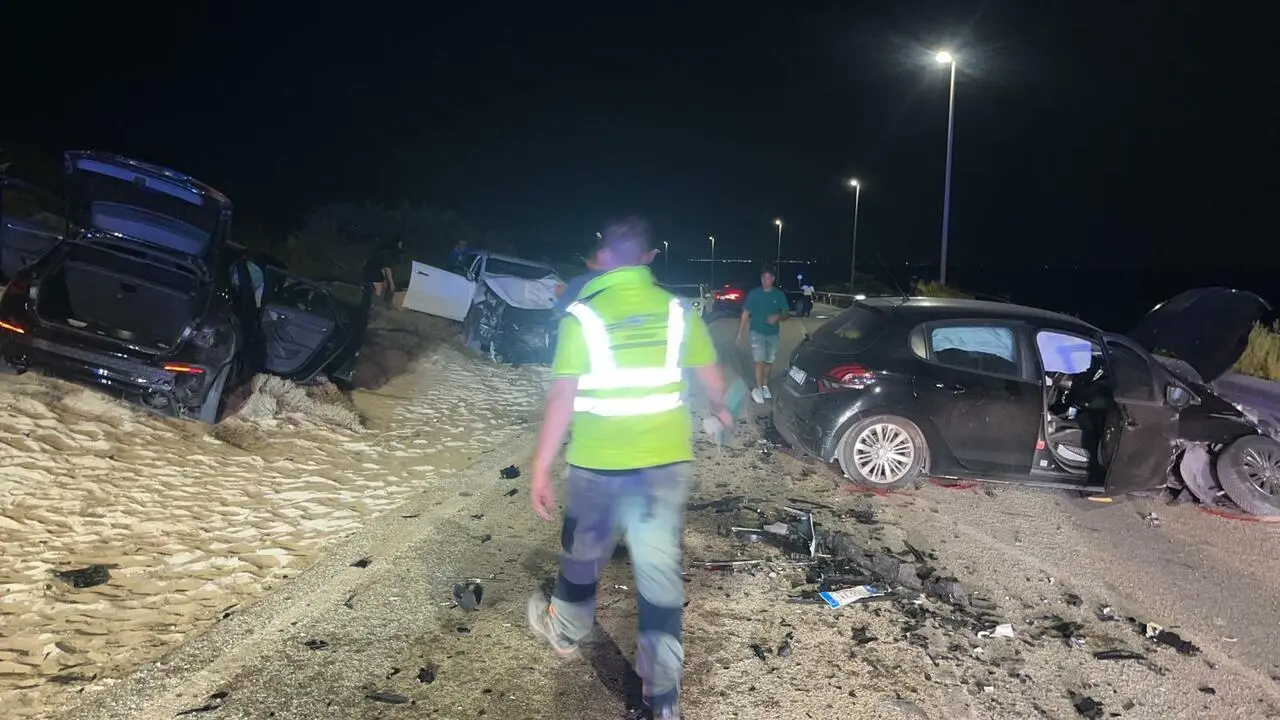 Grave incidente a Campomarino di Maruggio (foto Francesco Manfuso)