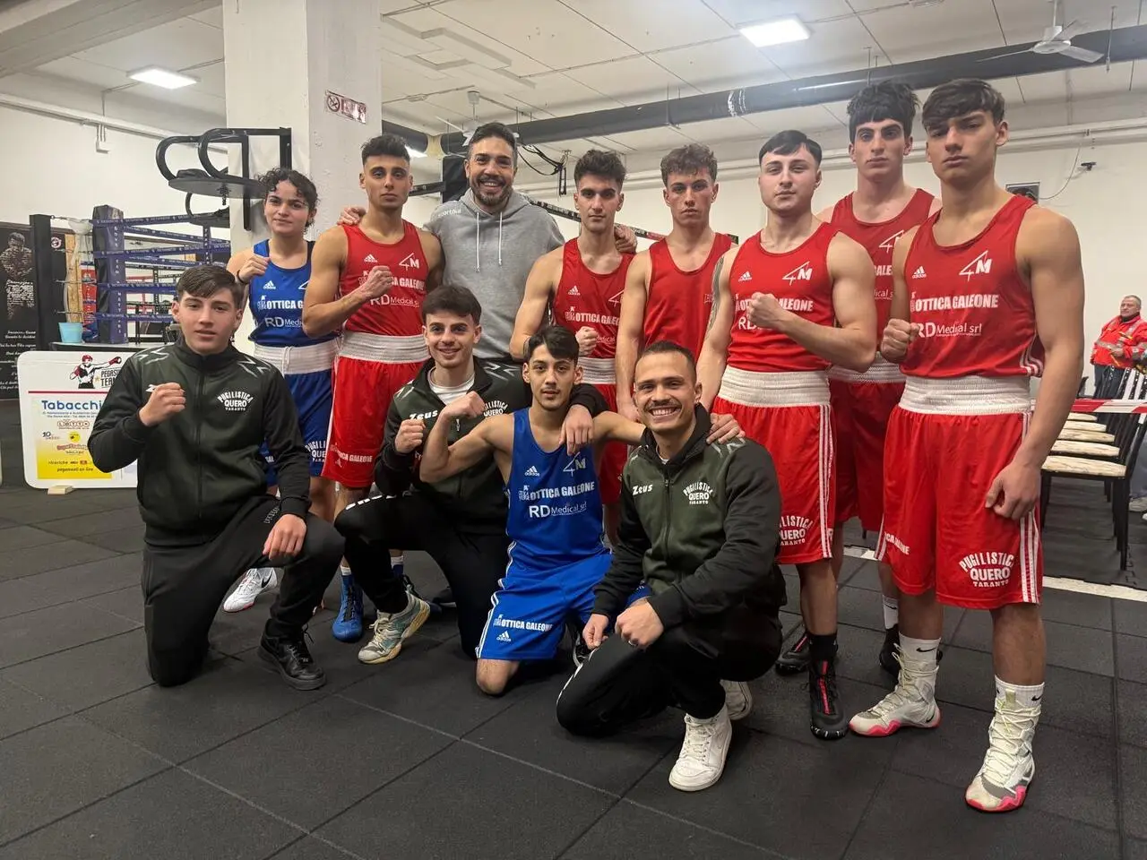 La squadra della Quero al trofeo materano