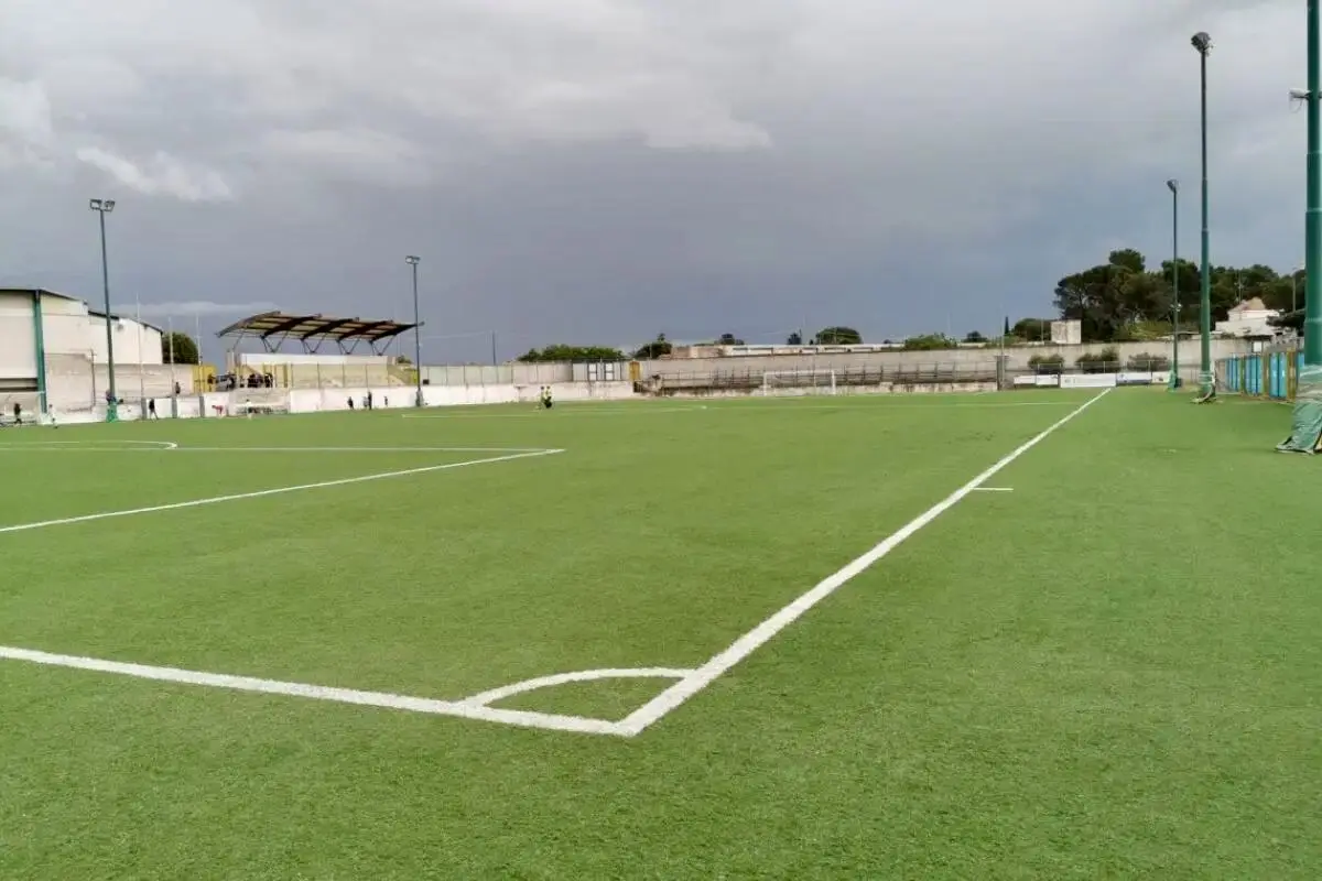 Lo stadio “Fausto Coppi” di Ruvo di Puglia