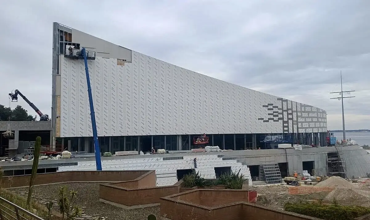 Lo stadio del nuoto di Taranto