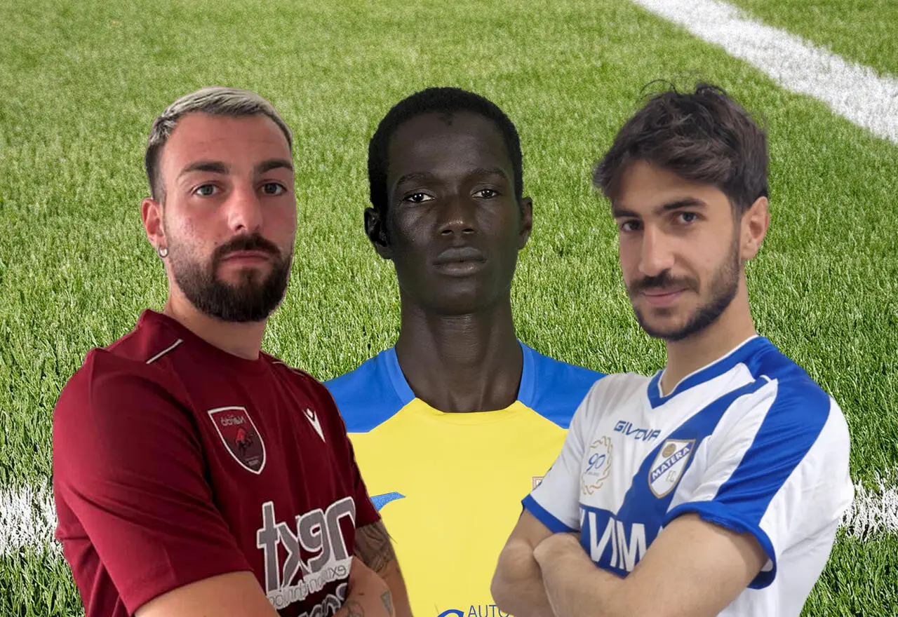 Fabio Delvino, Gaetano Dammacco e Talla Souaré