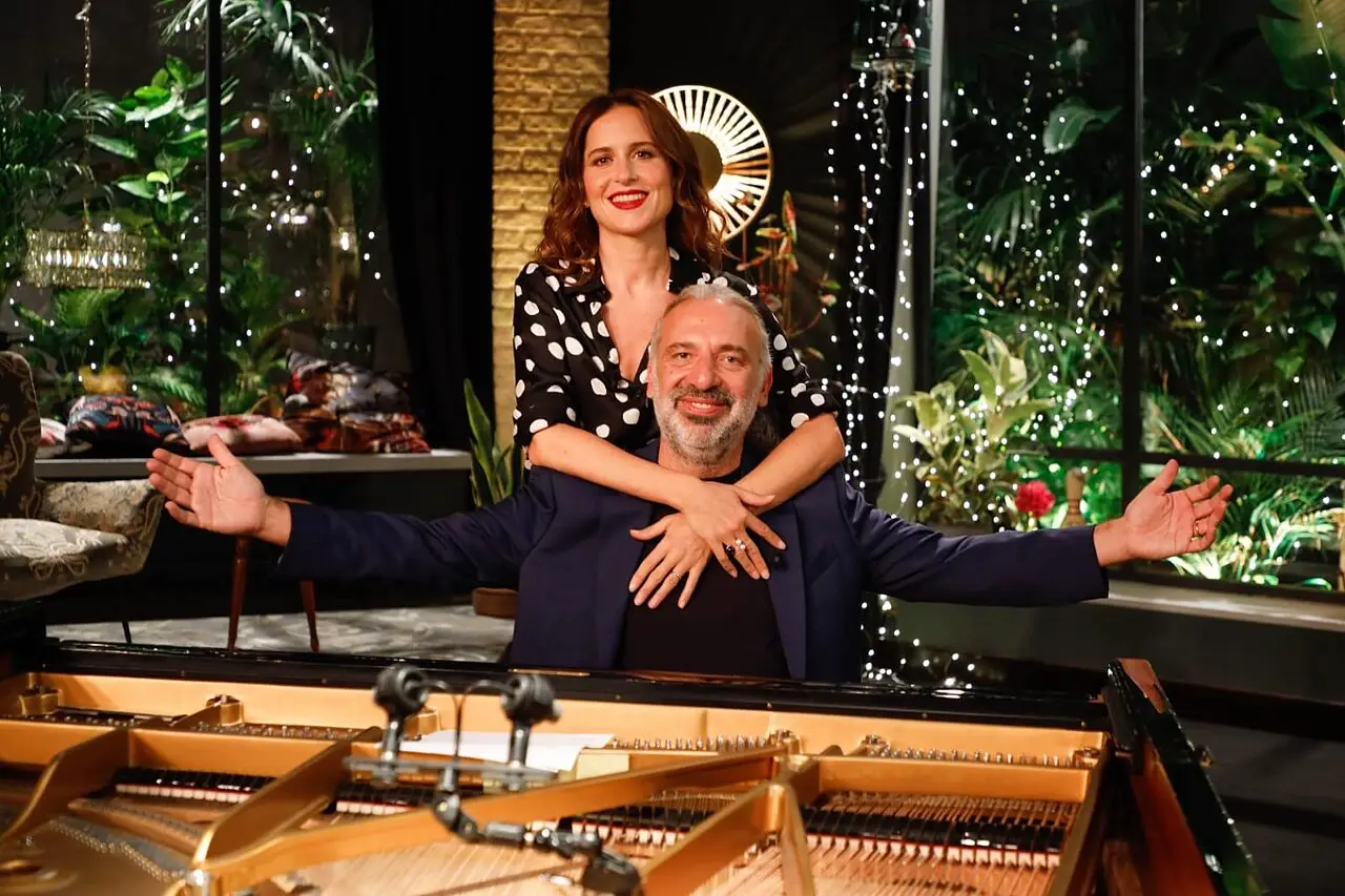 Valentina Cenni e Stefano Bollani (foto Azzurra Primavera)