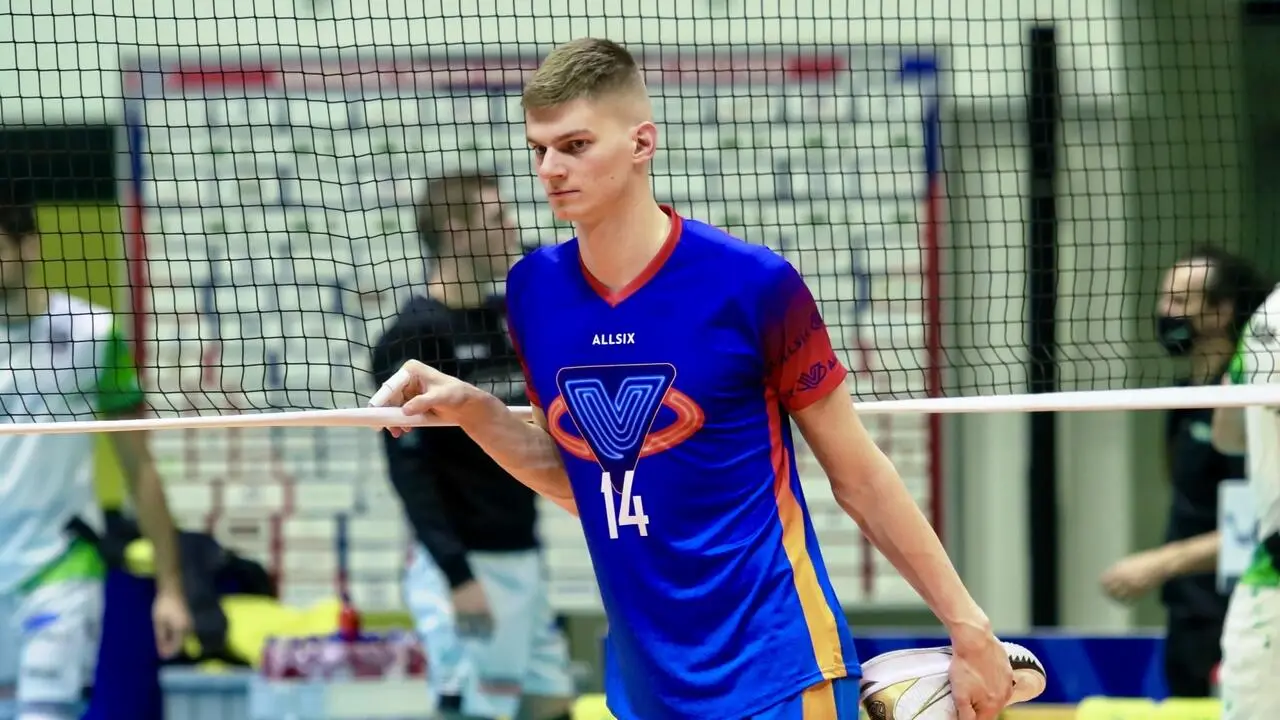 Tomislav Mitrasinovic, classe 2000 (foto Lega Volley)