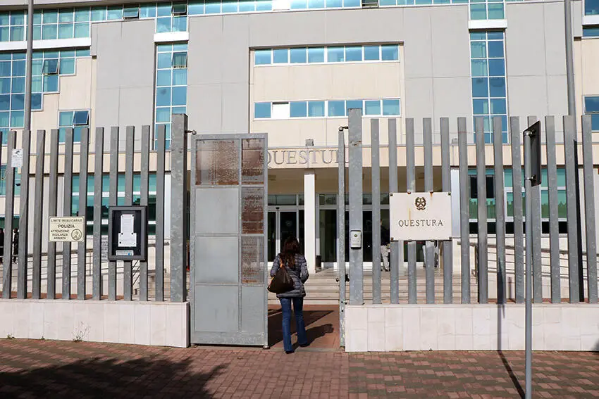Questura di Taranto (foto Massimo Todaro)