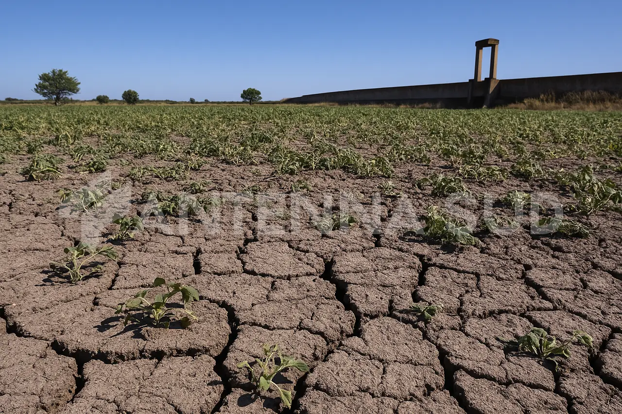 Emergenza siccità in Puglia (foto Todaro/AntennaSud)