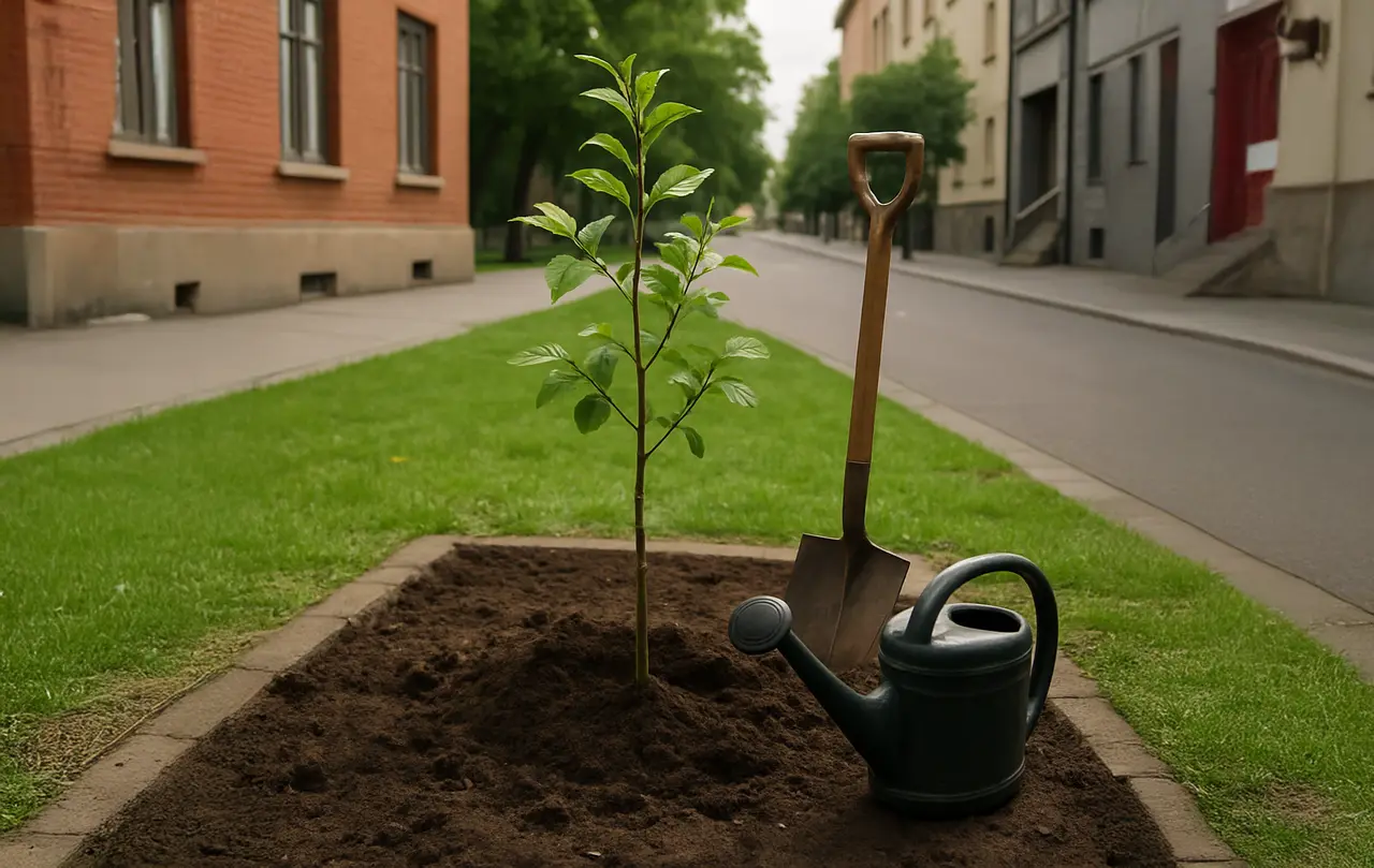 Piantumazione albero