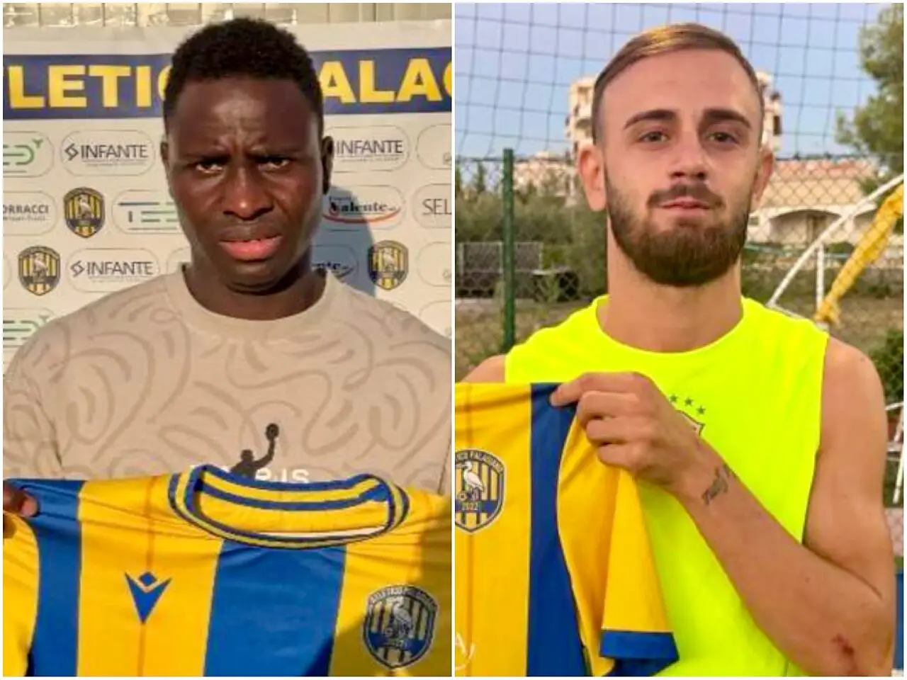 Kemo Bojang e Nicola Masella