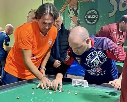 Marco Perotti a destra