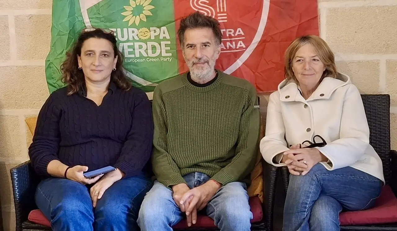 Da sx: Rosa D’Amato, Gregorio Mariggiò, Anna Mariggiò