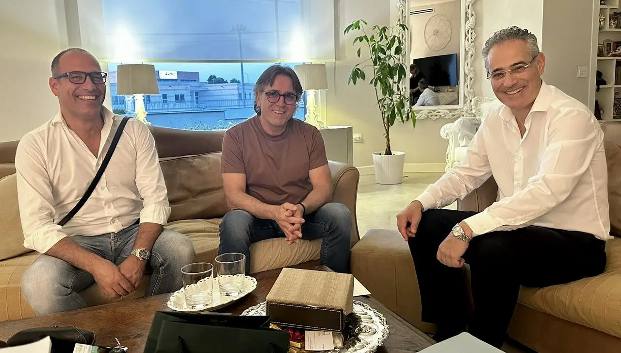 Da sx: Agostino Perrone, Angelo Cefalo e Dario Iaia