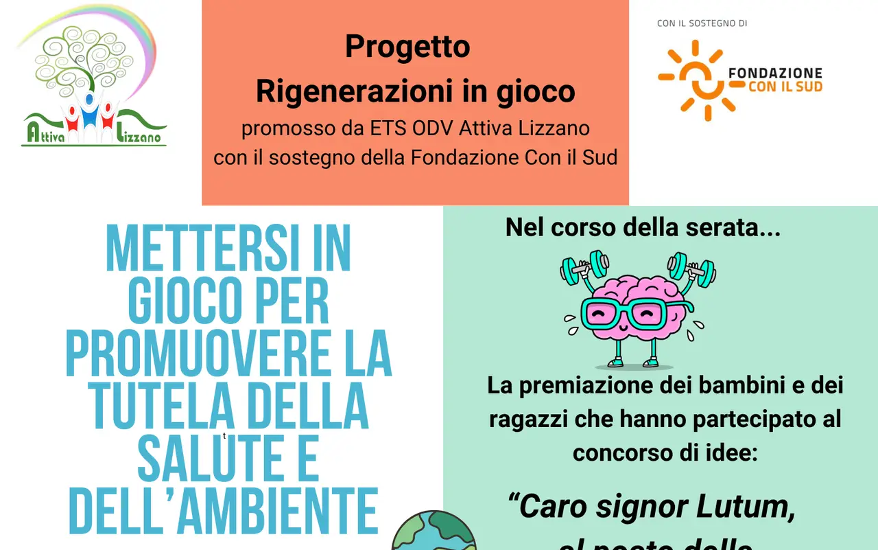 Giovani e ambiente: il progetto di Attiva Lizzano si chiude con un evento sulla salute
