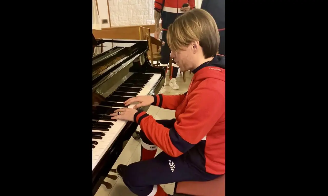 Michael Fabbro al piano