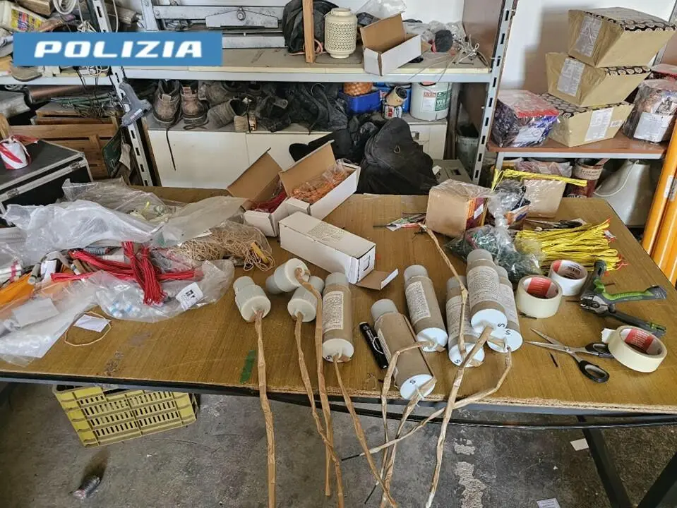 Arrestato 32enne tarantino per detenzione illegale di esplosivi