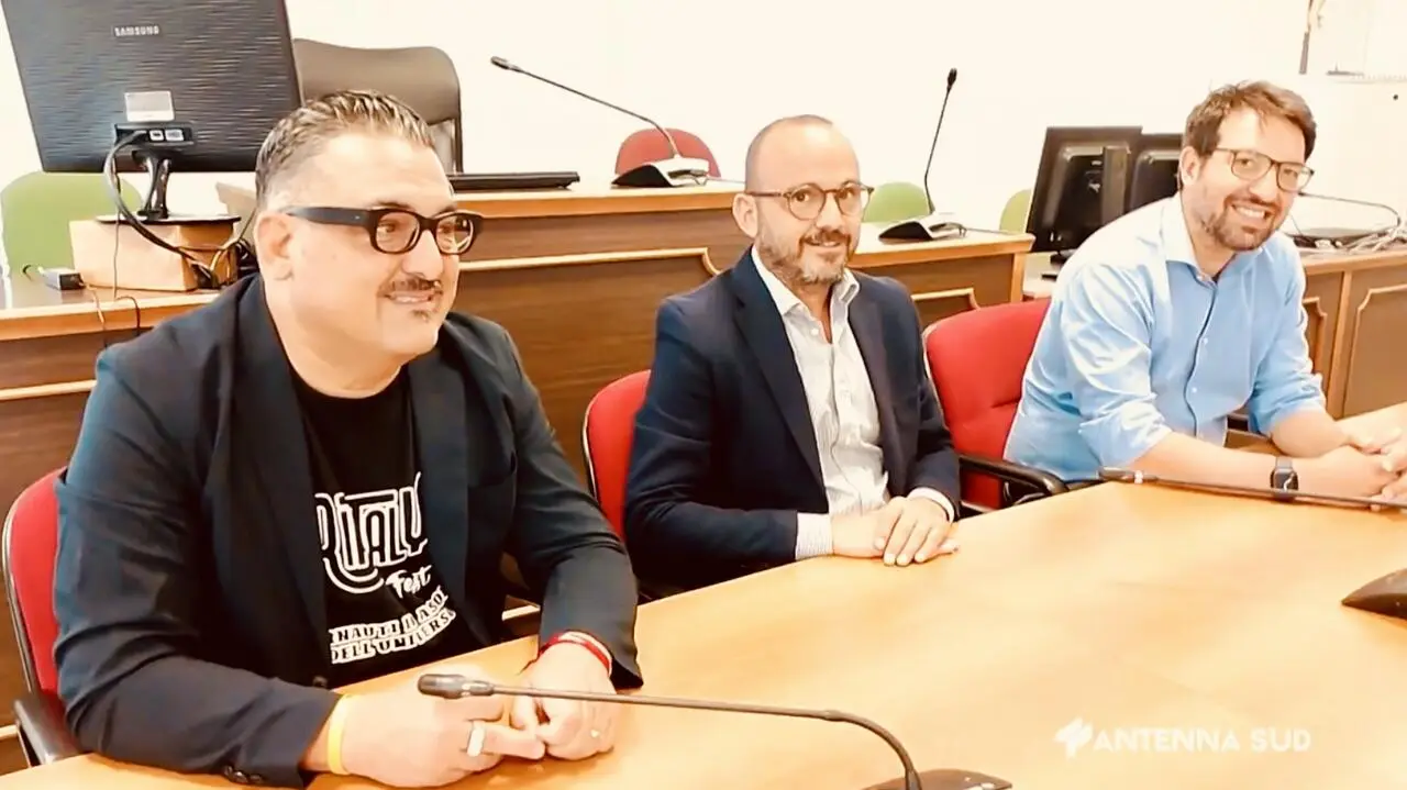 Da sx: Roy Paci, Ciro D’Alò e Vincenzo Quaranta