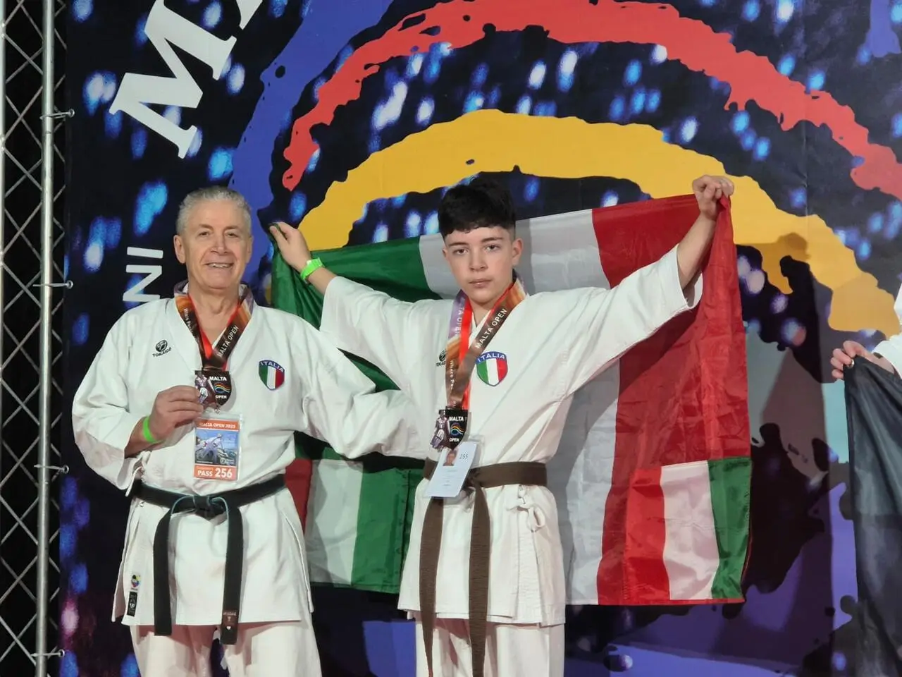 Padre e figlio di Taranto sul podio al Malta Open di Karate