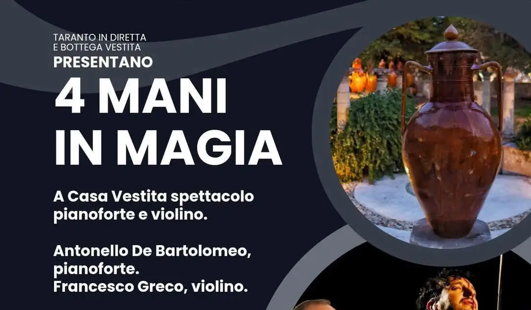Grottaglie, "4 Mani in Magia"