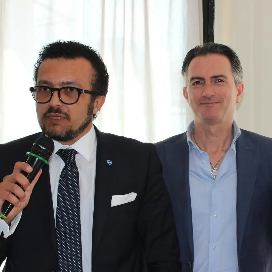 Da dx: Alessandro Calabrese e Alessandro Dipino