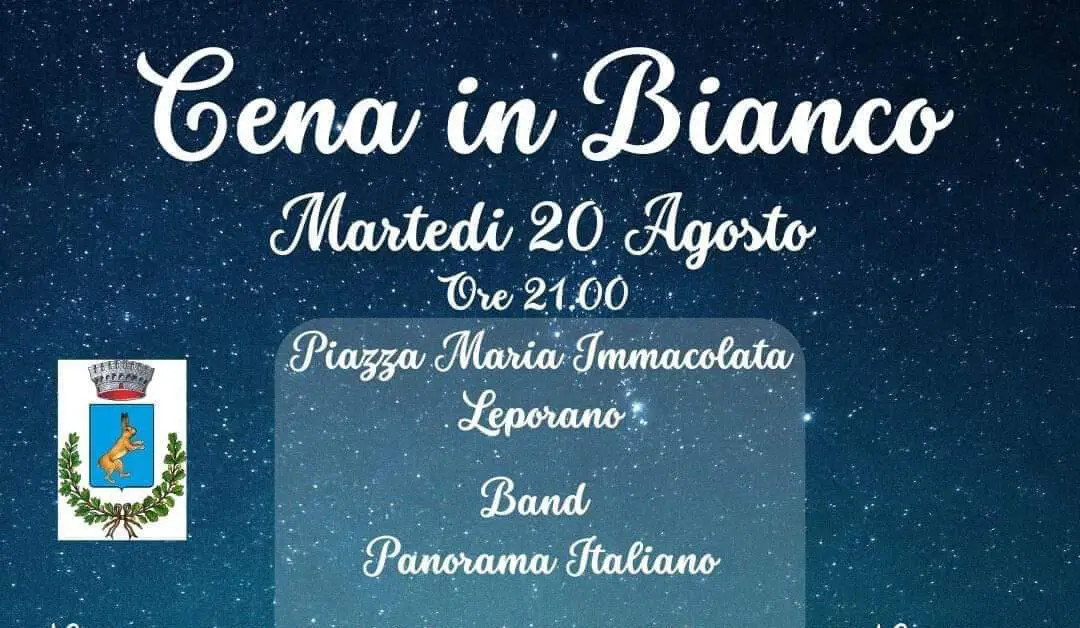 Cena in Bianco a Leporano