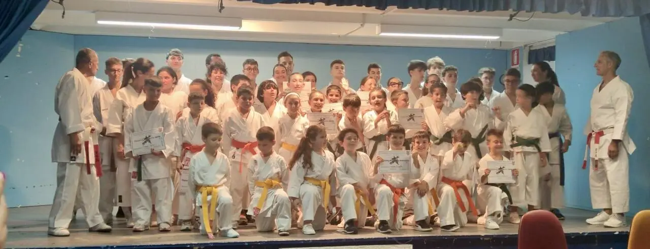 Gli atleti della Bushido Taranto