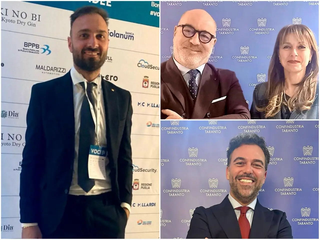 Da sx in senso orario: Renato Cacciotta, Salvatore Toma, Beatrice Lucarella e Vincenzo Fanelli