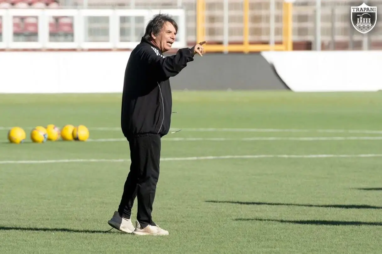 Eziolino Capuano, tecnico del Trapani