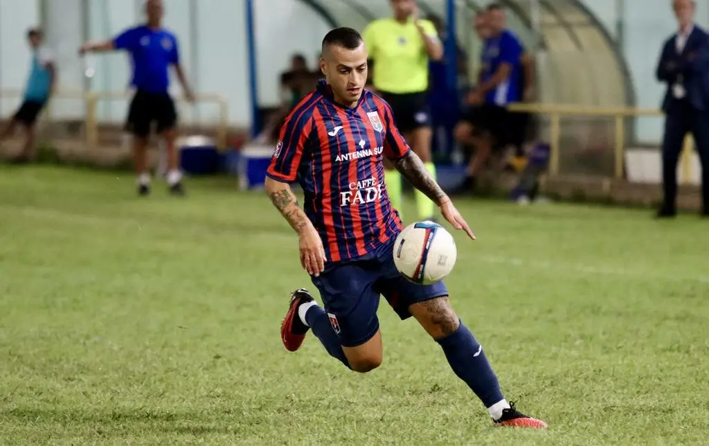 Peppe Giovinco (foto Massimo Todaro) in campo dal primo minuto