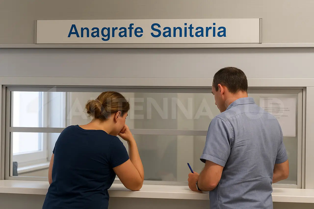 Anagrafe sanitaria (foto Todaro/AntennaSud)