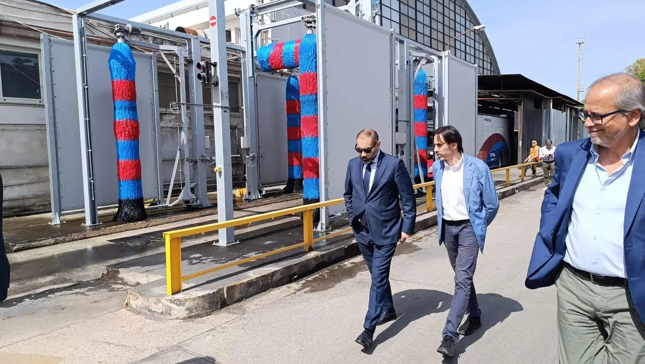 Visita del Sindaco Melucci alla Sede di Kyma Mobilità