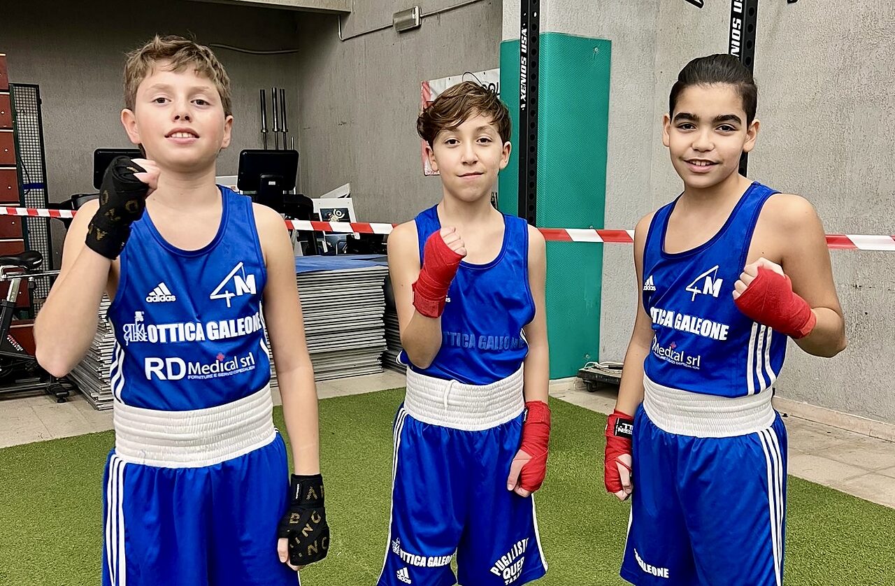 Da sx: Gabriele Massaro, Lorenzo Tramontano, Nicholas Acquaro