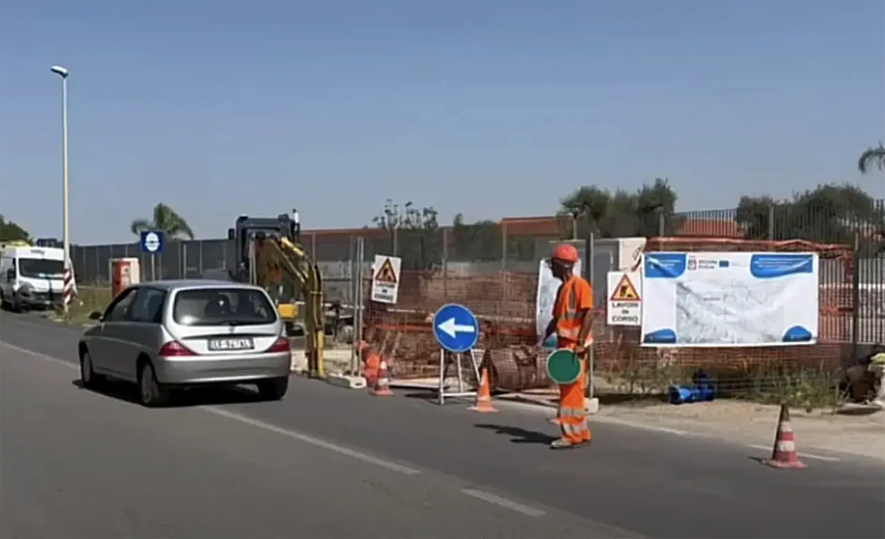 Lavori dell’AQP sulla Talsano-Leporano