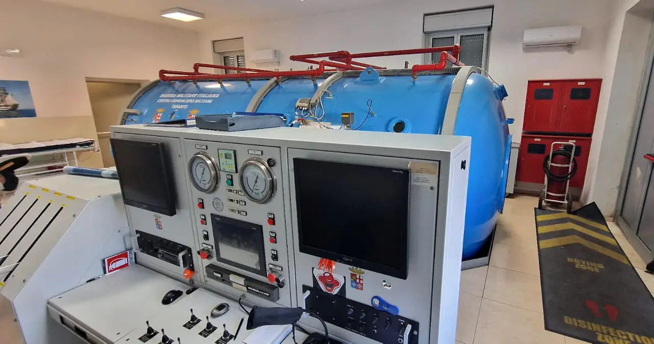 Ospedale Militare, camera iperbarica