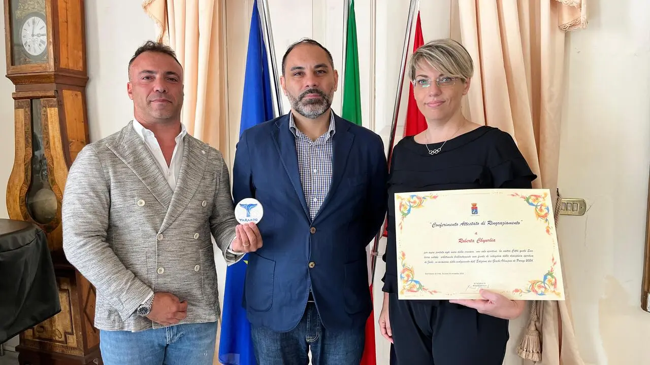 Da sx: Giuseppe Fiusco, Rinaldo Melucci e Roberta Chiurlya