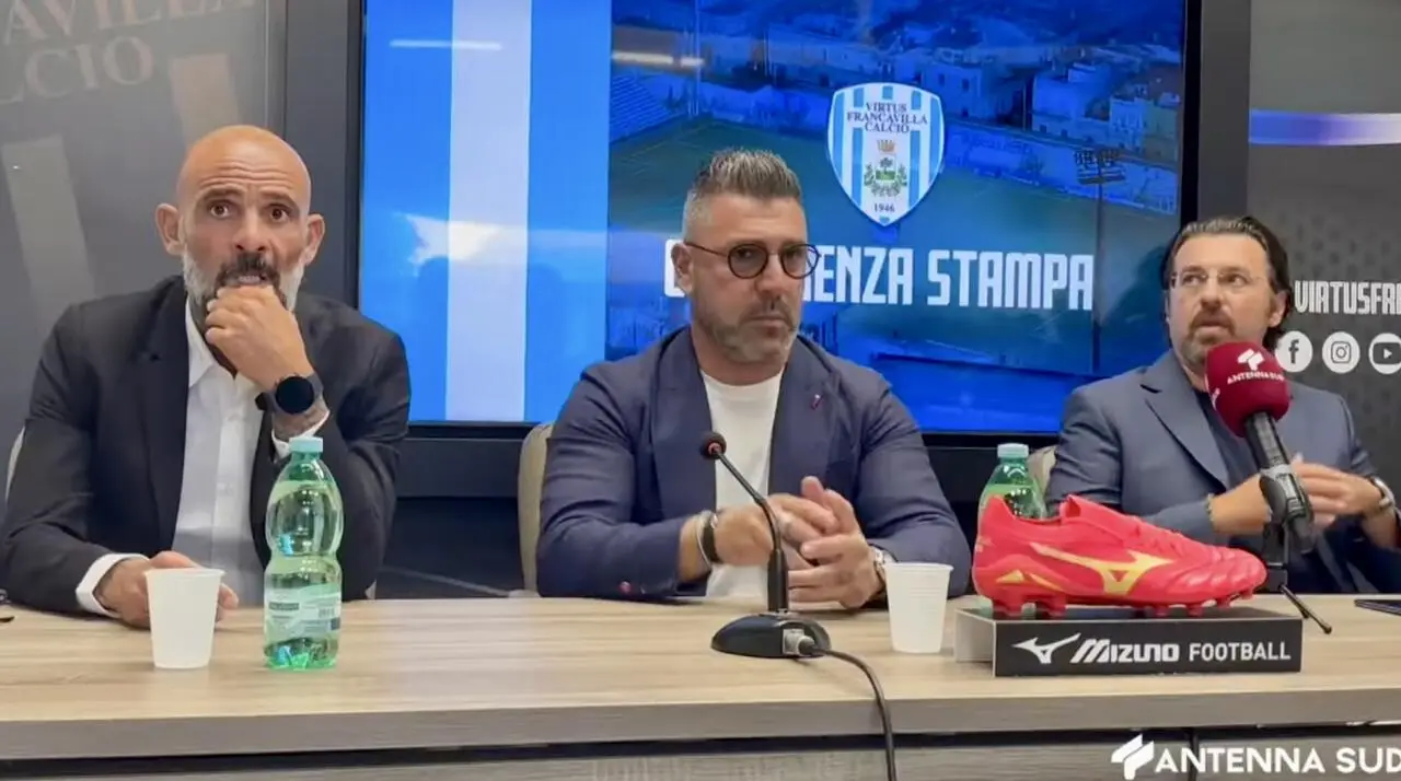 Ciro Ginestra e Francesco Montervino col presidente Magrì