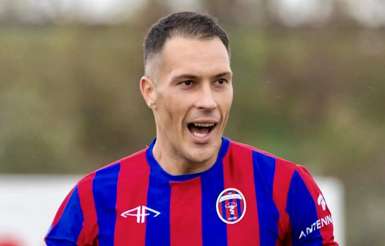 Marko Rajkovic con la maglia del Casarano