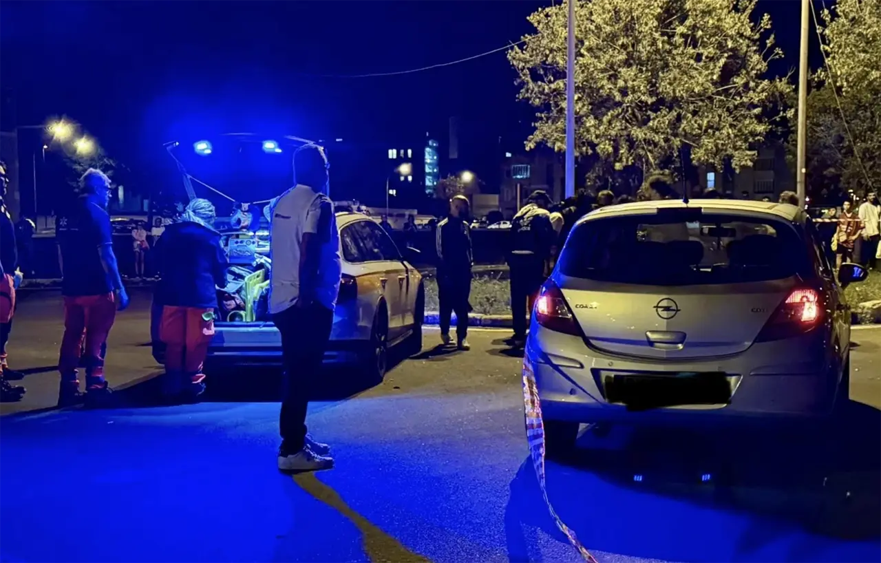 Incidente stradale nel quartiere Paolo VI