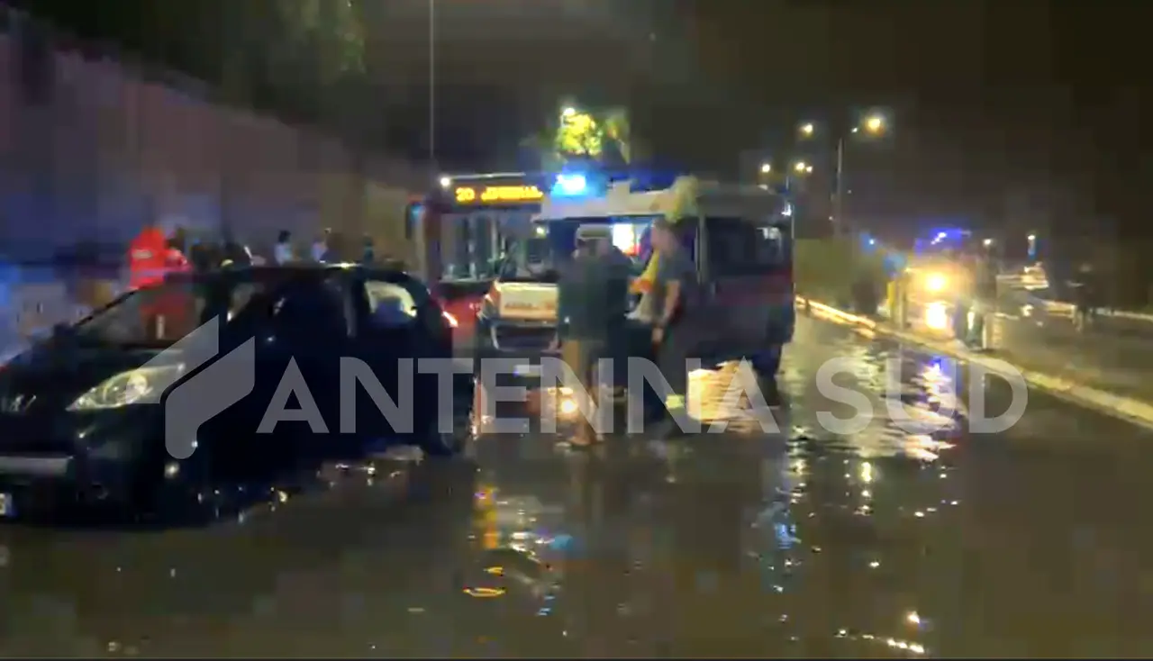 Nubifragio a Taranto