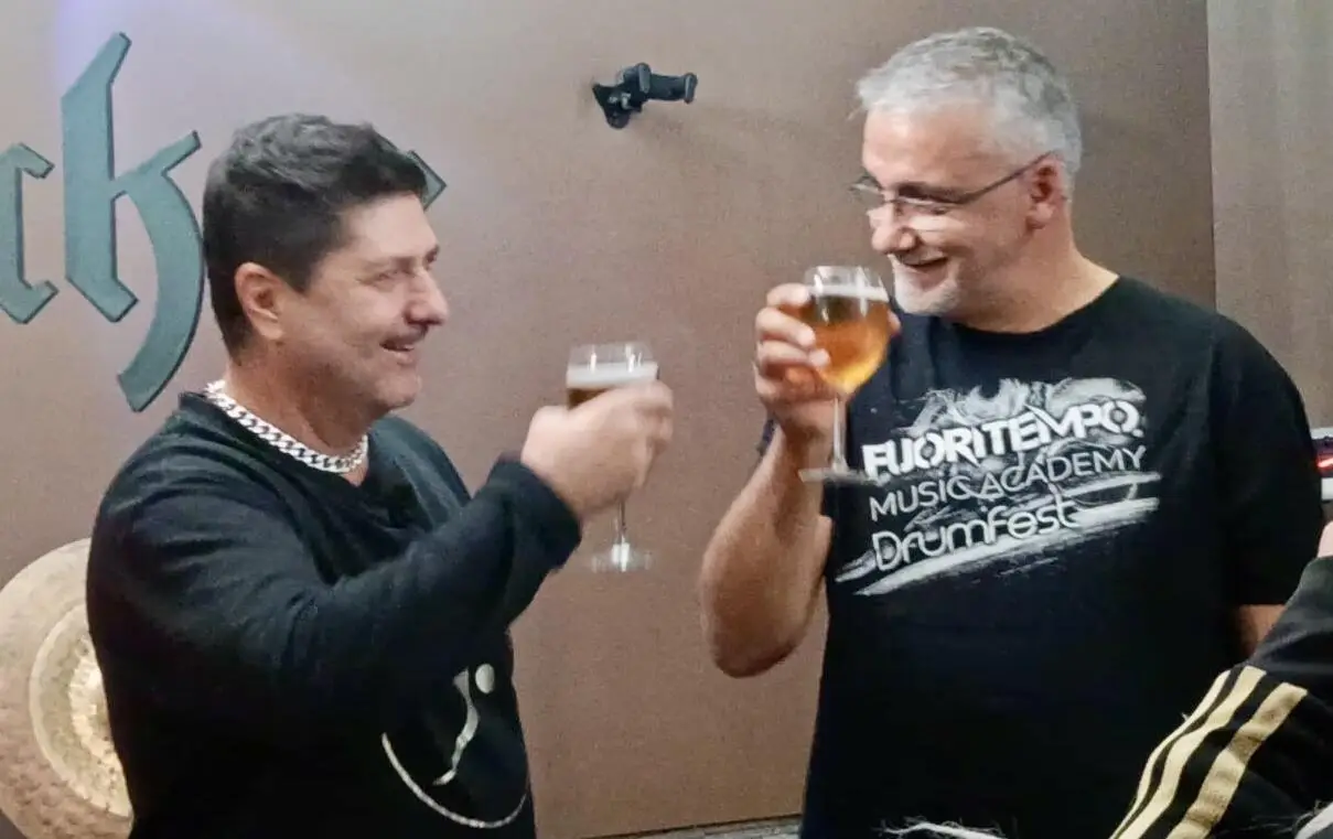 Da sx: Mario Riso e Claudio Basile