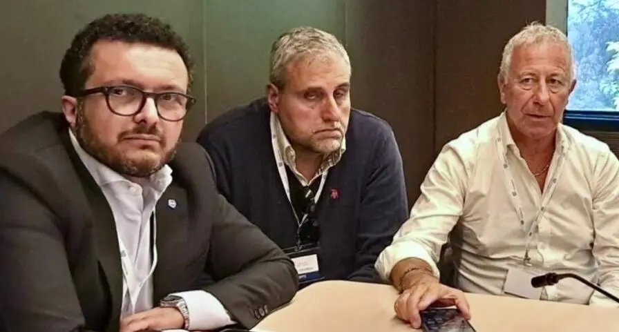 Da sx: Dipino, Francescangeli e Spera