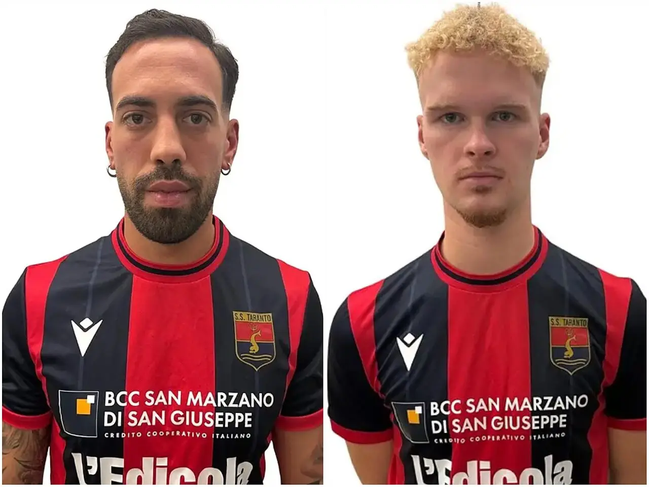 Da sx: Alfredo Trombino ed Emilis Kirliauskas