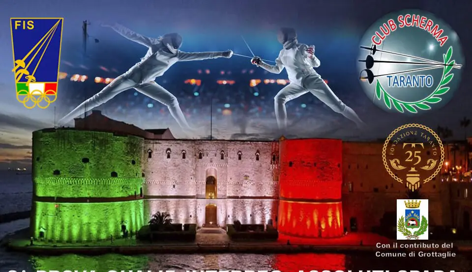Scherma, a Grottaglie la seconda prova interregionale Assoluti di spada