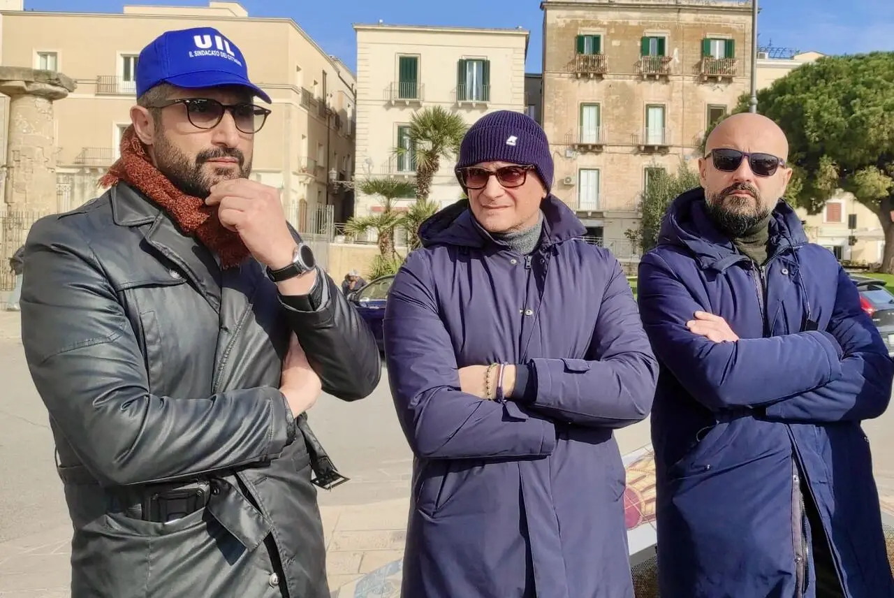 Da sx: Pietro Pallini, Gianfranco Solazzo e Giovanni D’Arcangelo