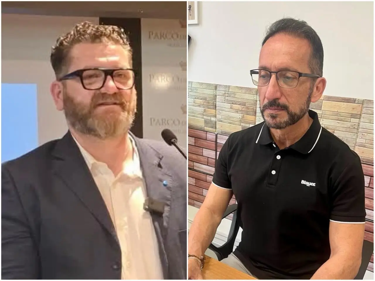 Da sx: Gennaro Oliva e Ignazio Barbuto